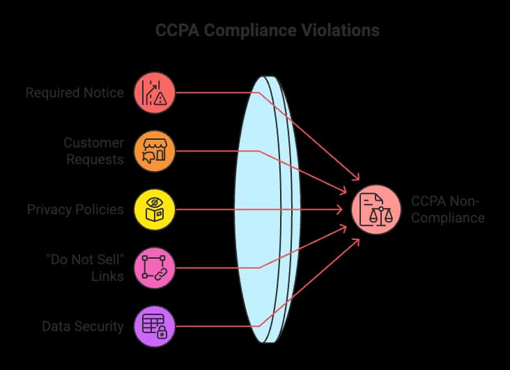 CCPA Compliance Violations