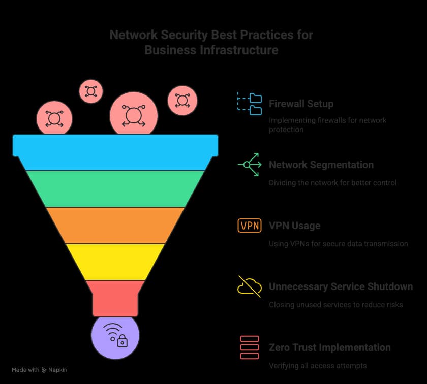 Network Security Best Practices for Business Infrastructure