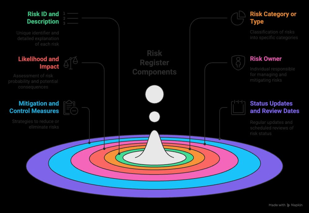 Risk Register Components
