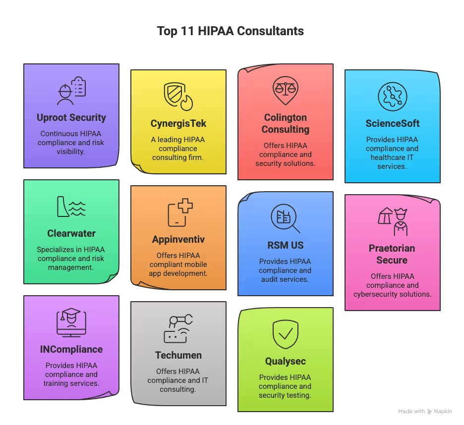 Top 11 HIPAA Consultants